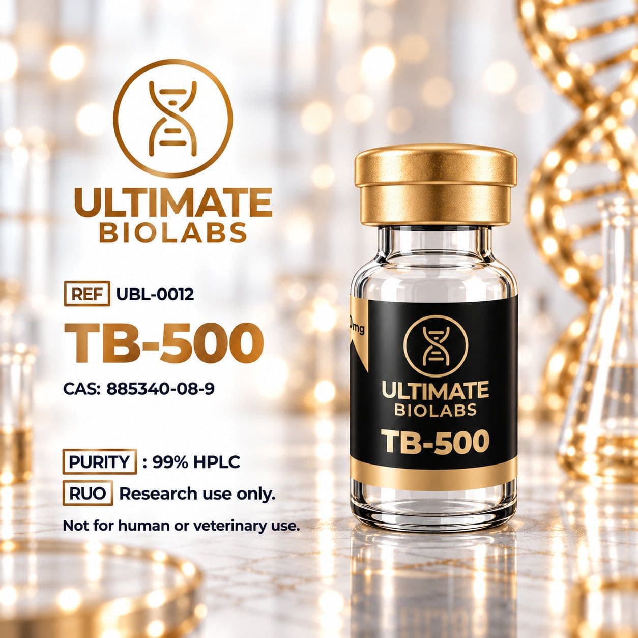TB-500 (Thymosin Beta-4) (10 mg) – Research Peptide
